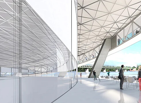 space frame roof space frame roof