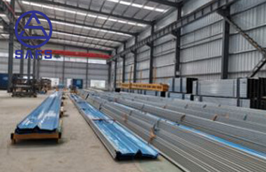 Problems that need to be paid attention to when producing color steel plate in steel structure factory