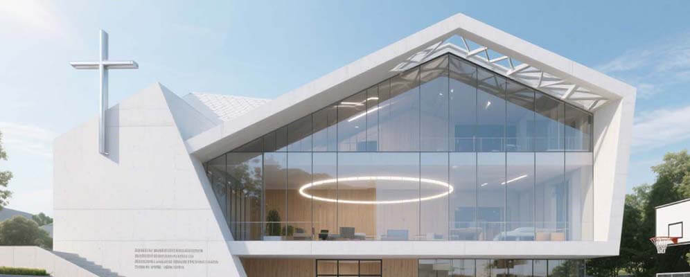 Church Roof Community Centre Building Design Installation