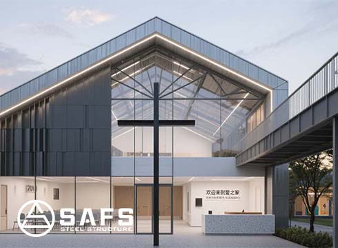 Community facility hall for our church safs