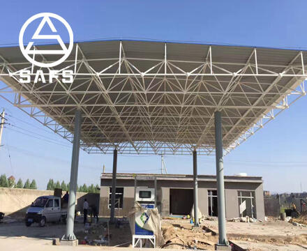 Gas Filling Station Canopy