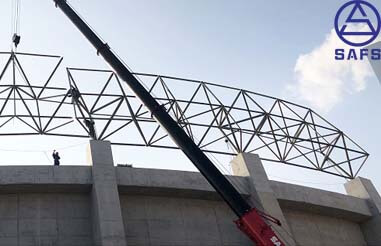 How to effectively reduce the use of materials in the installation of steel space frame structure