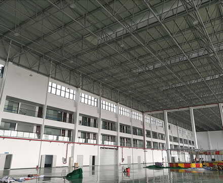 Light Weight Steel Structure Building Space Frame Structure Warehouse Workshop Roof Truss