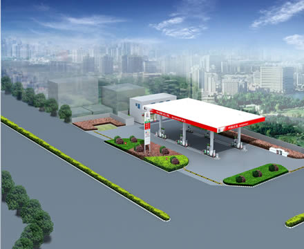 space frame prefabricated roof gas station roof design