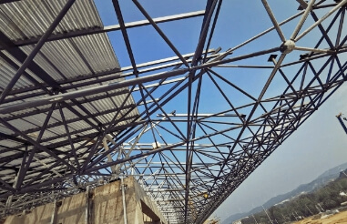 Advantages of space frame structure and truss structure