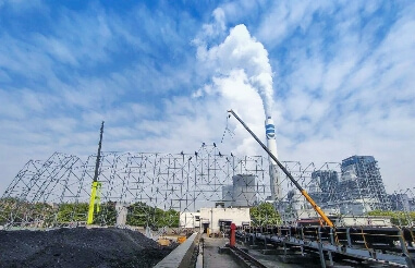 What is the estimated construction cost of the space frame dry coal shed?