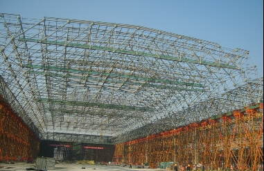 The growth process of steel structure space frame in the construction industry