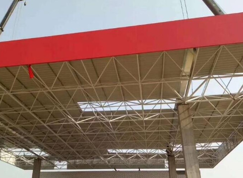 Gas Station Canopy Structure Design0