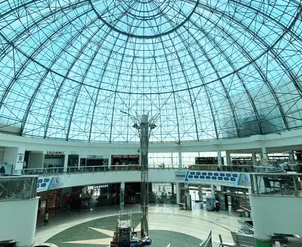 Building hall skylight glass dome roof