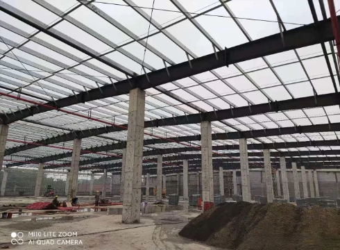 Hunan Jinshi Technology Steel Structure Building Roofing Construction