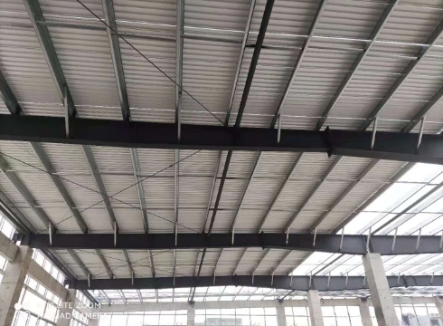 Hunan Jinshi Technology Steel Structure Building Roofing Project
