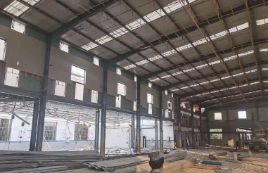 The common method of adding floors in the renovation of old factory buildings