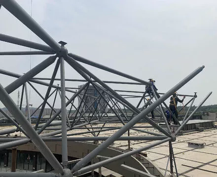 steel space frame project construction requirements