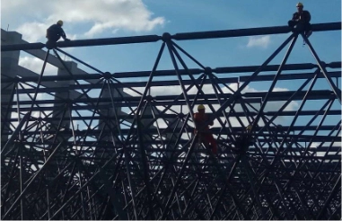 Space frame process, application and optimization