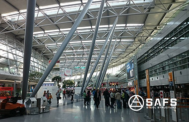 Analysis and design of building roof steel structure