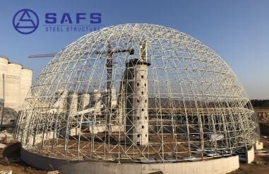 What are the steel structure space structures?