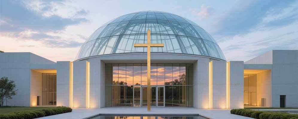 church glass roof