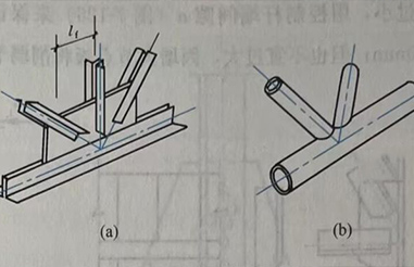 Through which primary node configurations are the advantages of tubular trusses primarily realized?